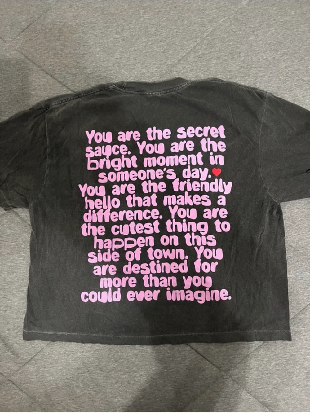 Dressed in LALA Being Yourself Is Cool Tee - S/M - Picture 8 of 10